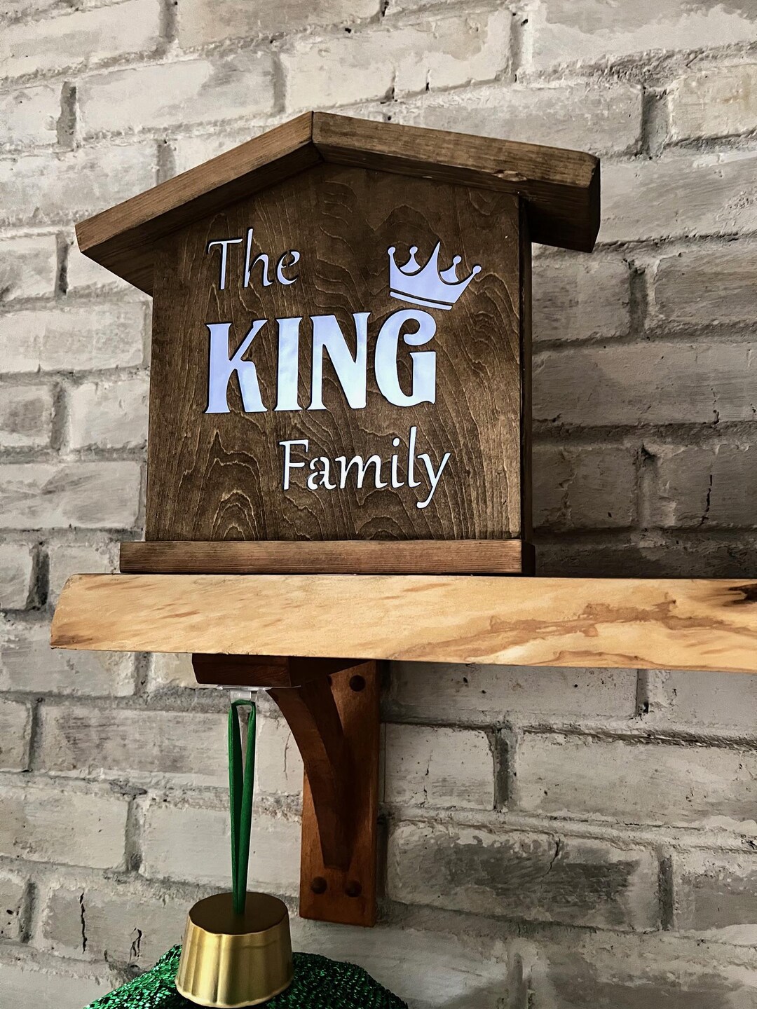 Customizable, Rustic, Laser-cut Family Name LED Light Box - Etsy