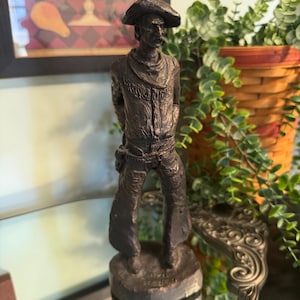 彫刻家 マイケルガーマン氏作 アンティーク彫刻　アメリカンインテリア カウボーイ Michael Garman - Etsy