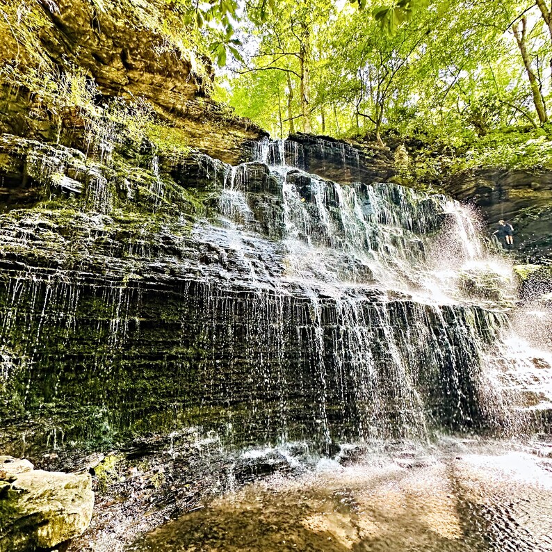 Tennessee Wasserfall Druck | Naturfotografie | Digitaler Download Bild 2