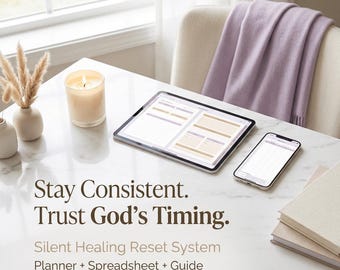 Stilles Heilen-Reset-System | Planer + Tracker + Guide