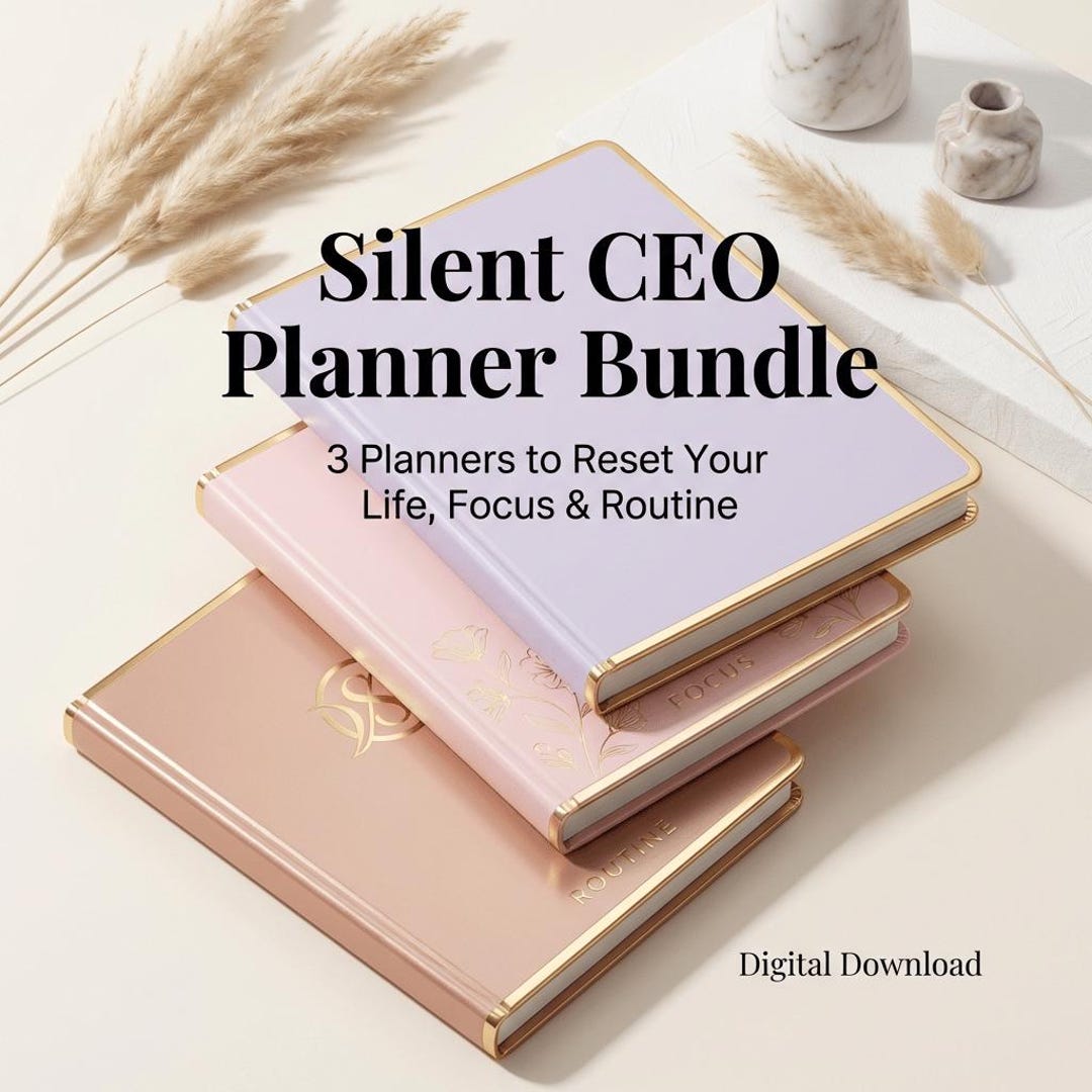 Daily Reset Journal for Women Mindset Planner Self Care Reflection ...