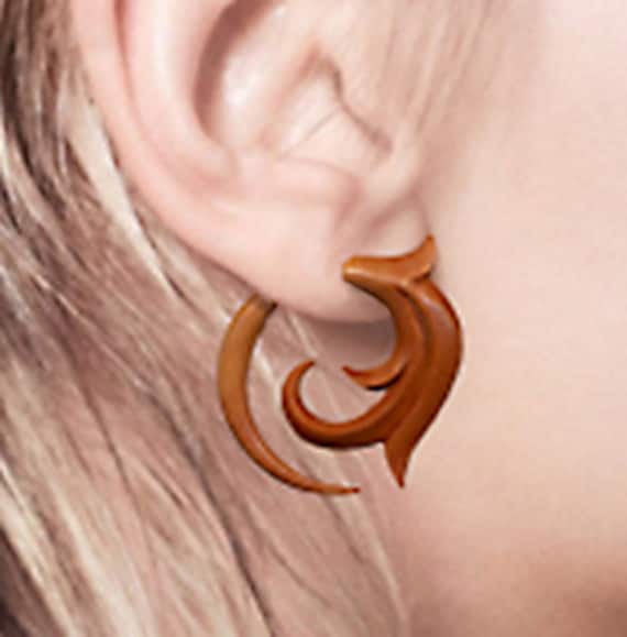 Fake Gauges Tribal Earrings Fake Gauge Earrings BOHO