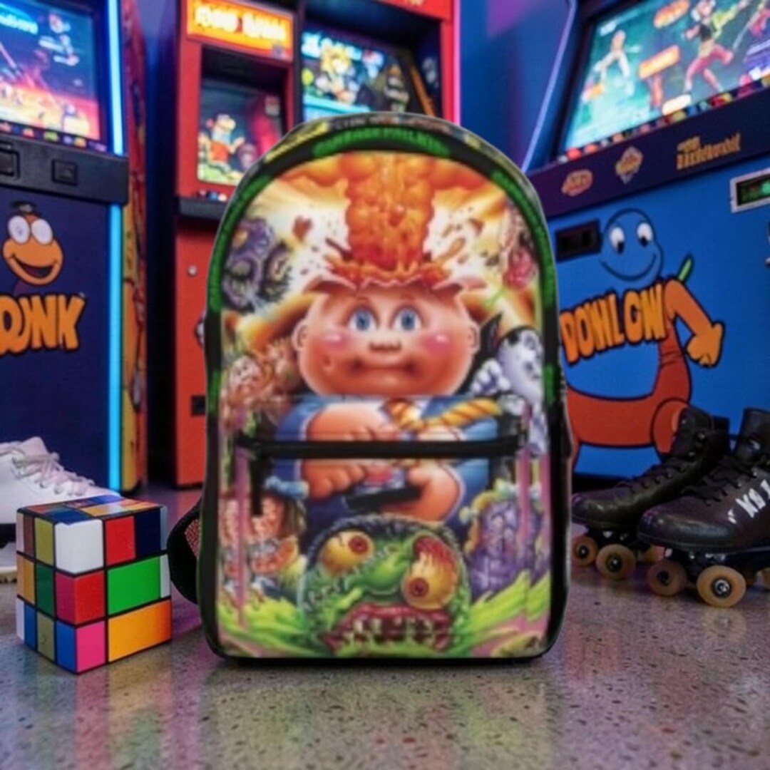 Nostalgic Garbage Pail Kids Backpack - Etsy