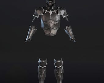Medieval Battle Cosplay Costume STL – Knight Armor Vigilante Outfit
