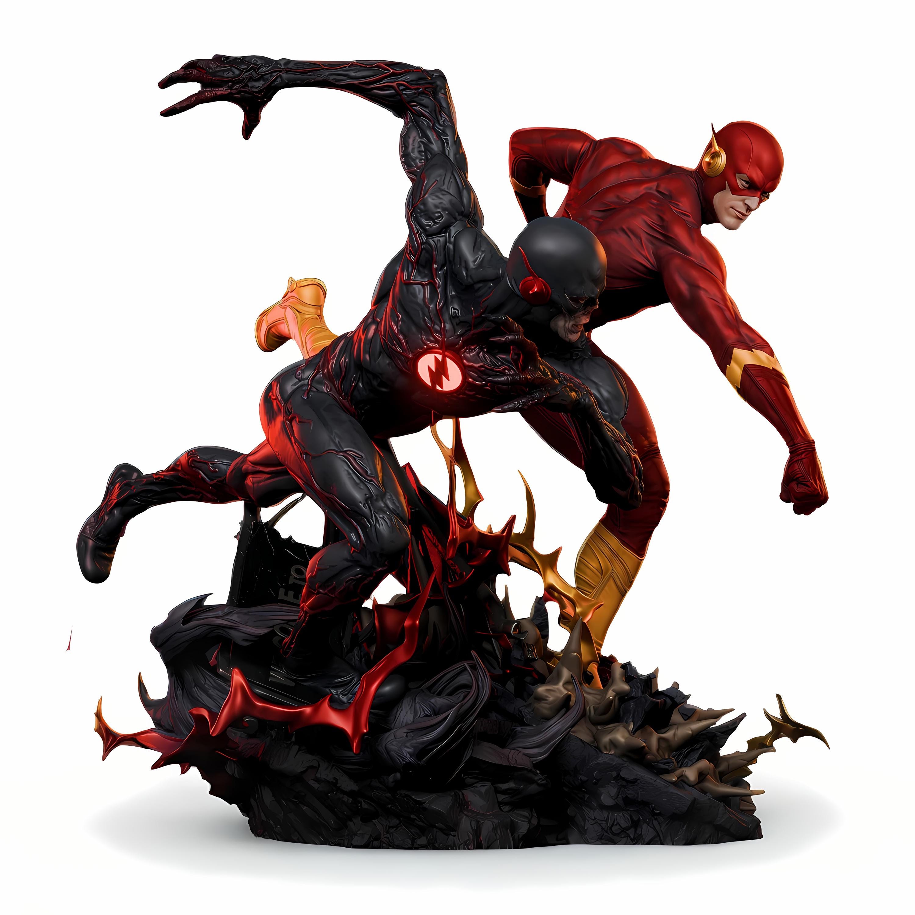 Shadow Speed Vector Velocity Sentinel Vs Shadow Speed Reaper STL – Speed Force Clash ...