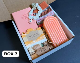 Hug From Me To You,Personalized Aquarius Self Care Box, Handmade Spa Gift Set