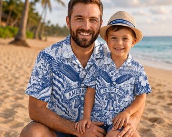 Regalo para papá por el 250 aniversario de Estados Unidos, camisa hawaiana patriótica del 1776-2026, regalo para el Día del Padre, camisa vintage abotonada para el 4 de julio.