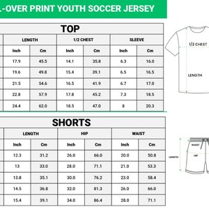 Customizable Brazil Kids Soccer Jersey and Shorts Set, Youth Football Uniform afbeelding 9