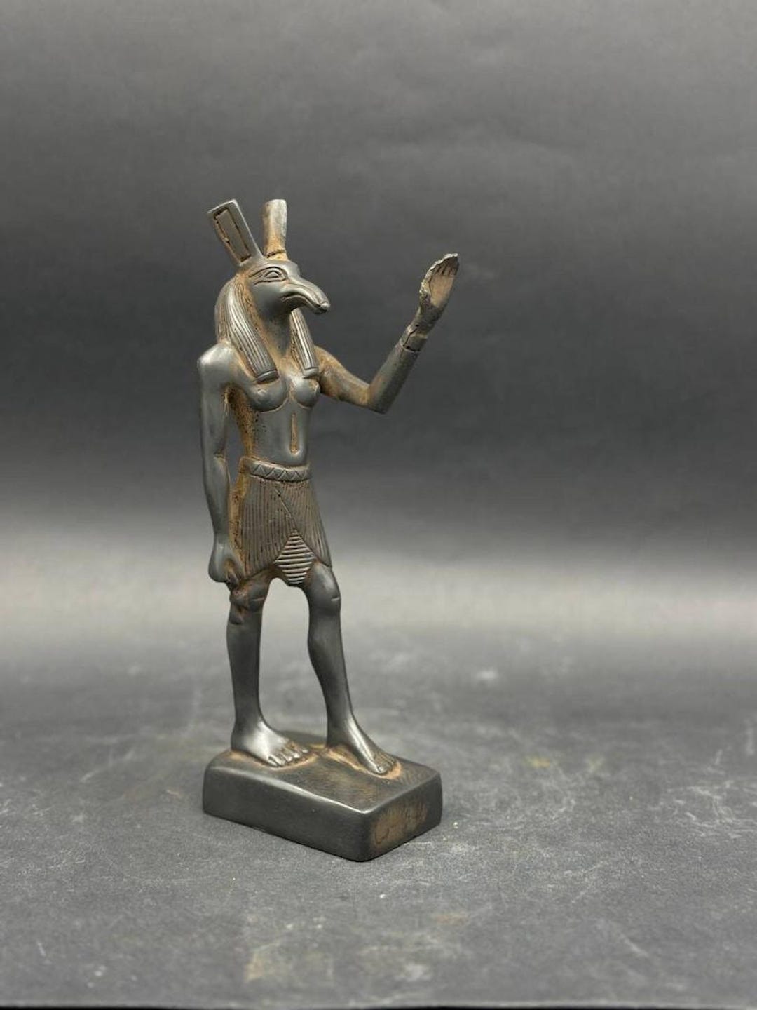 Statue God Seth - Vintage Egyptian - Etsy