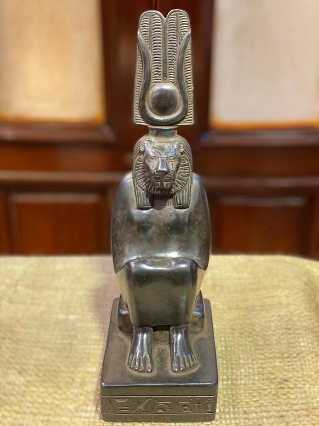 Sekhmet Statue, Egyptian Goddess of War, Altar Decor - Etsy