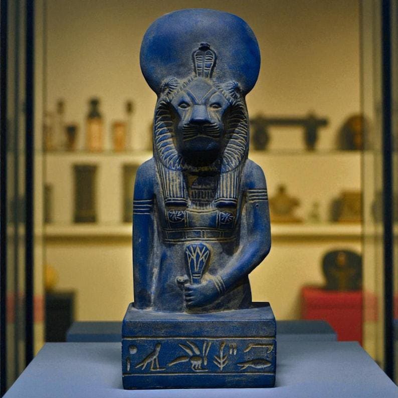 Ancient Egyptian Goddess of War and Healing: Sekhmet Statue - Etsy