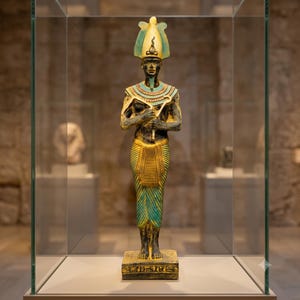 Egyptian Osiris Statue – Lord of Underworld, God of Rebirth Replica Decor