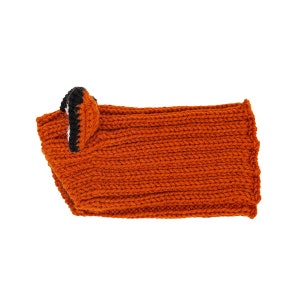 Fox Dog Snood Knit Crochet Dog Hat Easter Dog Costume Ear Warmer image 5