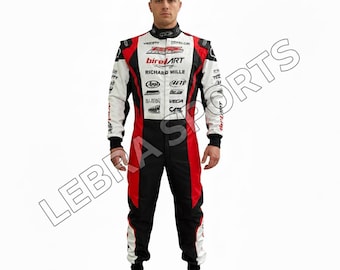 Tuta da gara Go Kart personalizzata standard CIK/FIA personalizzata con nome e logo