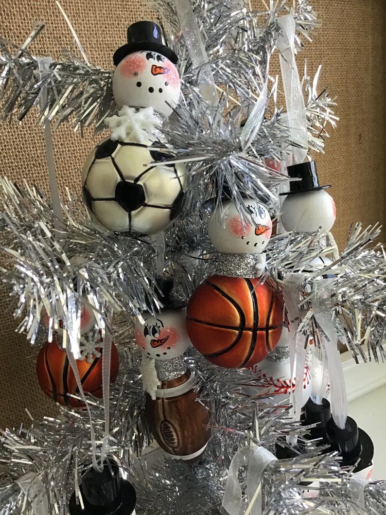 Christmas Ornament Sport Theme Etsy