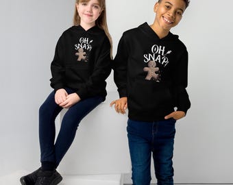 Oh Snap! Barntröja – Rolig pepparkaksjultröja
