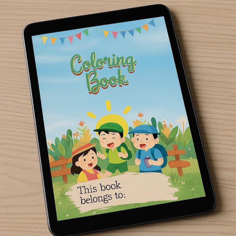 Coloring Pages Printable Packet.pdf Printable PDF Coloring Pages for Children - Etsy