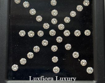 Lab Grown Round Diamonds – D-E-F Color, VVS-VS Clarity, Wholesale Lot