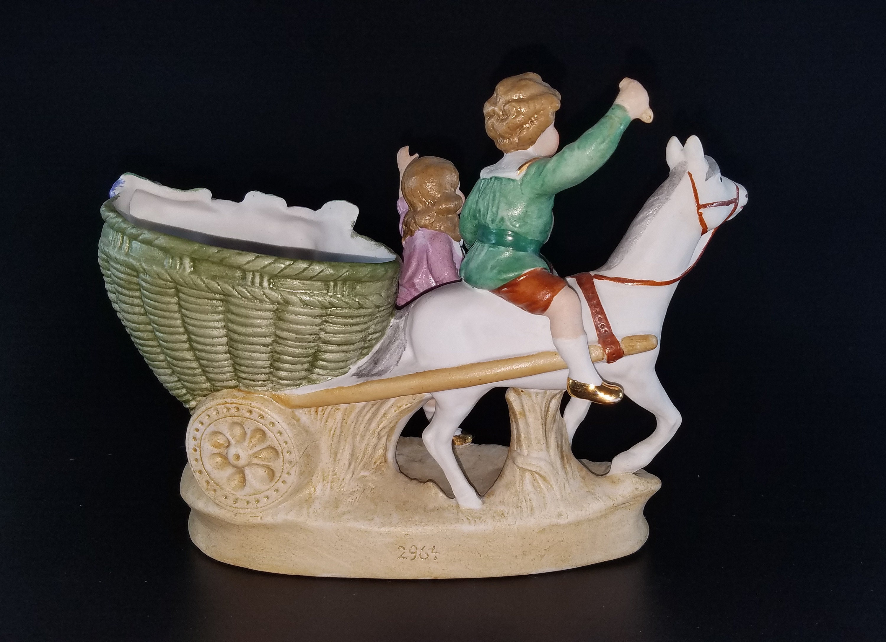 PAIR Vintage Bisque Figurines Made in Germany w/makers mark & Etsy