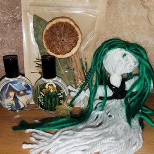 Imbolc Box-Handmade in the mountains-Perfumed oils and altar supplies to celebrate Brigid and midwinter