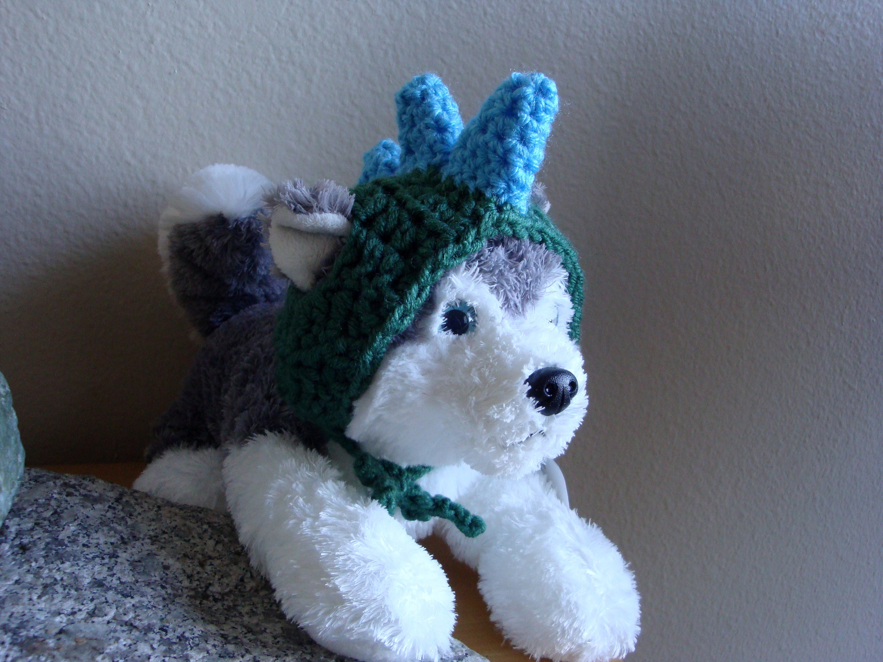 Dinosaur Dog Hat Crochet Dog Beanie with Ear Holes Hat for Etsy