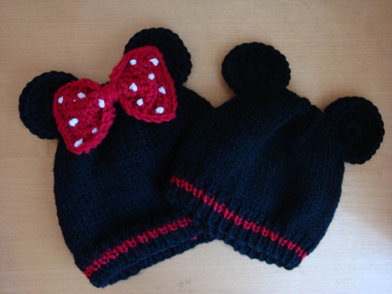 minnie mouse beanie for adults