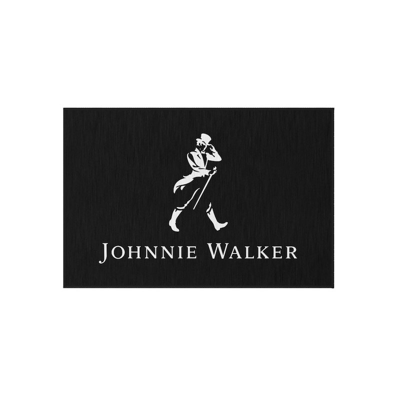 Johnnie Walker Outdoor Rug, Scotch Whisky Doormat image 1