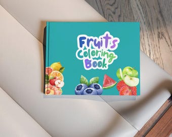 Fruits Coloring Book for Kids | Fun Learning (Digital Download)
