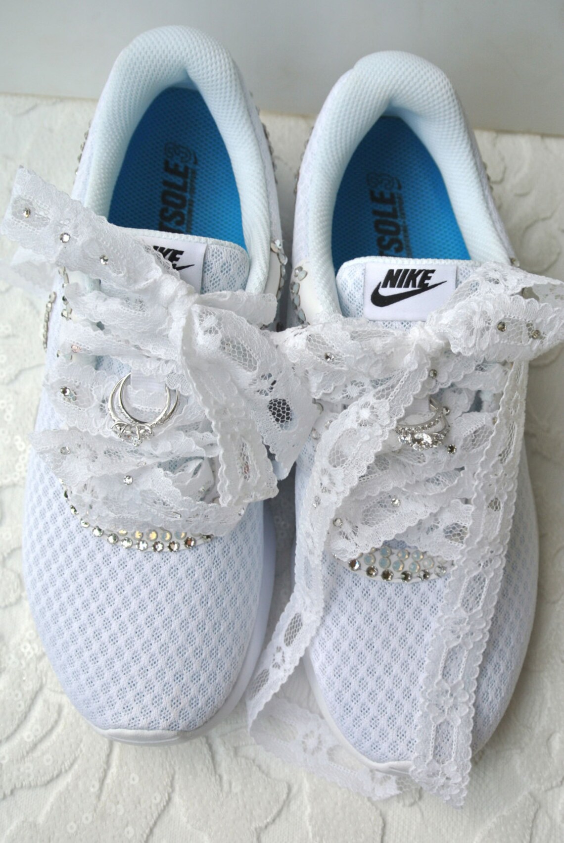 custom wedding nikes
