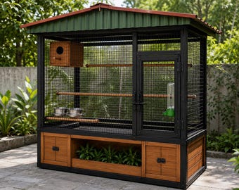 DIY Voliere Vogelhaus Pläne: Bauanleitung (Digitaler Download)