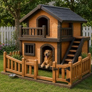 Two story dog house - Etsy 日本