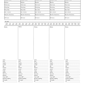 5-Patient Nursing Report Template | Nurse Shift Organizer (PDF Instant Download)