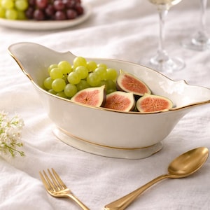 Lenox Gold Trim Bowl - Etsy