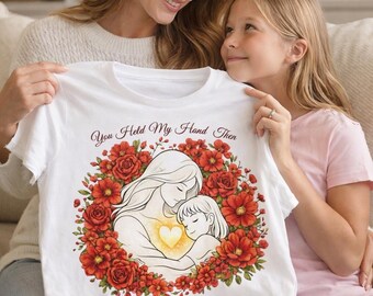 Mother Day Personalized Shirt, Forever Bouquet Floral Graphic Tee, Sentimental Gift for Mom