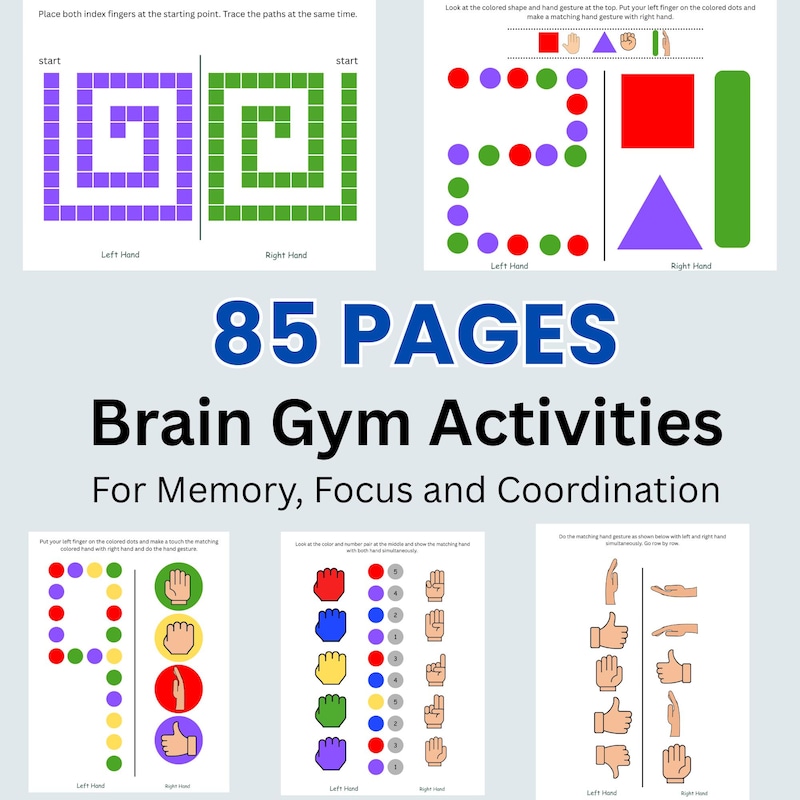 Brainstring Activity Brain Games Natural - Etsy