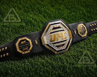 MMA Championship Belt Replica Adult Size | Wrestling Title Belt | Combat Sports Trophy | Collector Display Gift