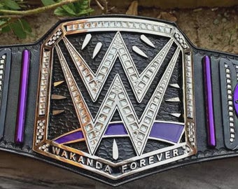 Wakanda Black Panther World Heavy Weight Championship Replica Title Belt 4mm