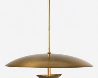 Handmade Brass Chandelier Light, Modern Pendant Light