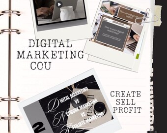 Digital Marketing 101 Course – MRR Resell Rights (Digital Download