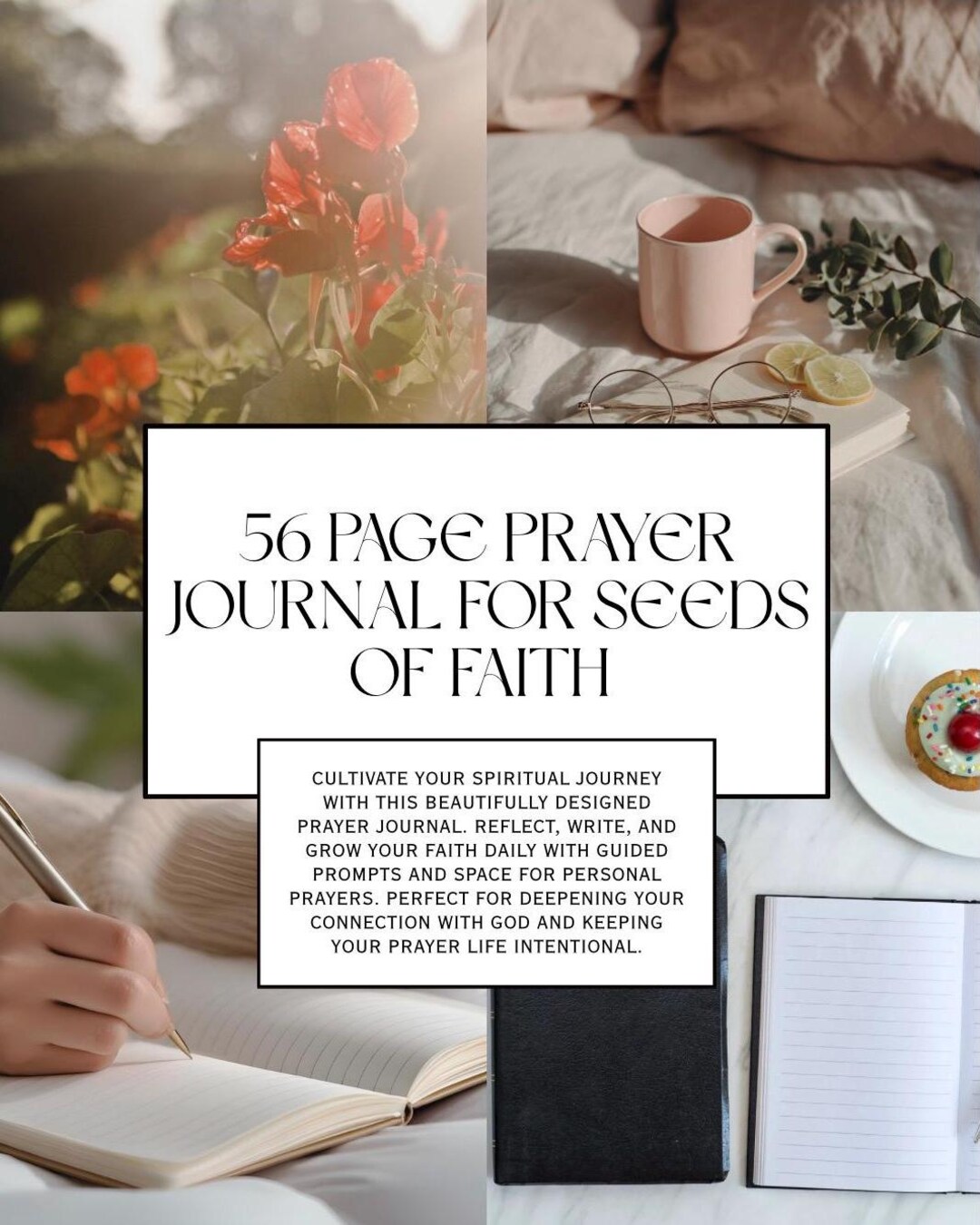 Seeds of Faith Prayer Journal | Christian Devotional for Women (digital ...