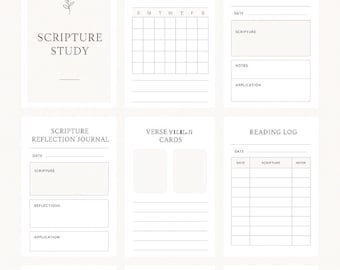 Planificador de estudio de las Escrituras