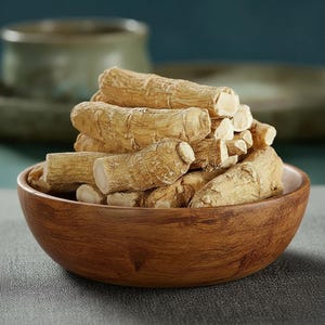 Bioamerikanische Ginsengwurzeln - 6 Jahre alte getrocknete Kräuterzusatzstoffe, zuckerfrei, große GrößePulver / Scheibe / ganze Wurzel