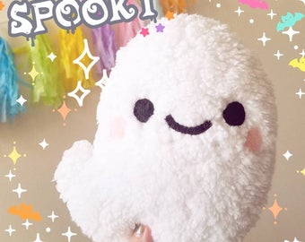 Cute Marshmallow Ghost Plush - Cute Halloween Ghost Toy