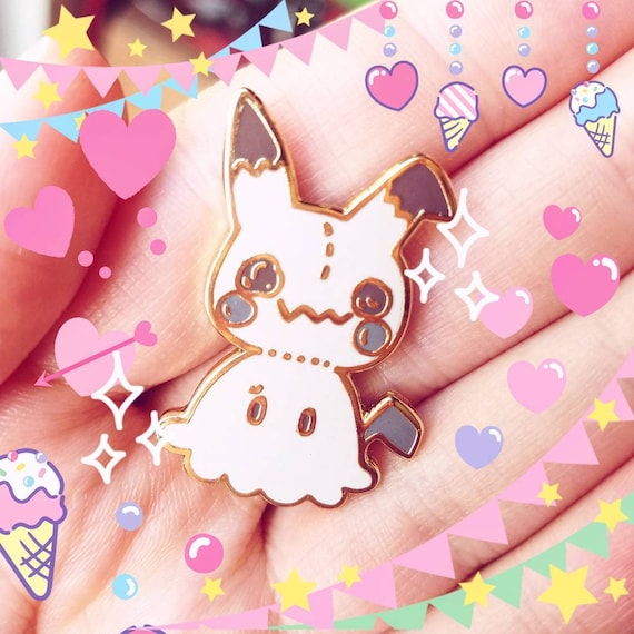 Seconds Sale Shiny Mimikyu Pokemon Fan Art Brooch Hard Etsy Seconds Sale Shiny Mimikyu Pokemon Fan Art Brooch Hard Etsy