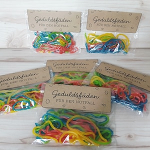 Geduldsfäden für den Notfall – Lustiges Mitbringsel & Geschenkidee
