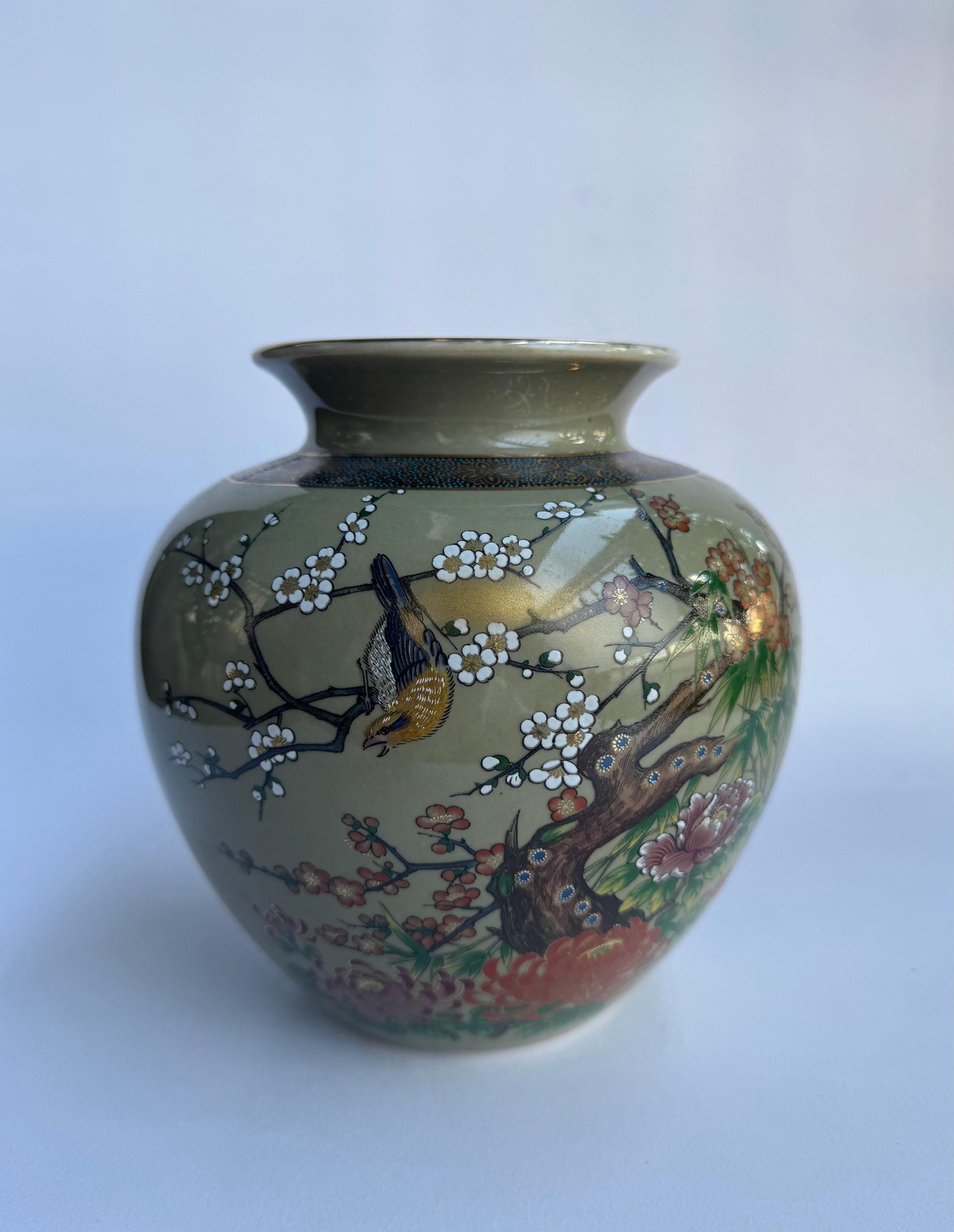 Japan Kutani Vase - Etsy Denmark