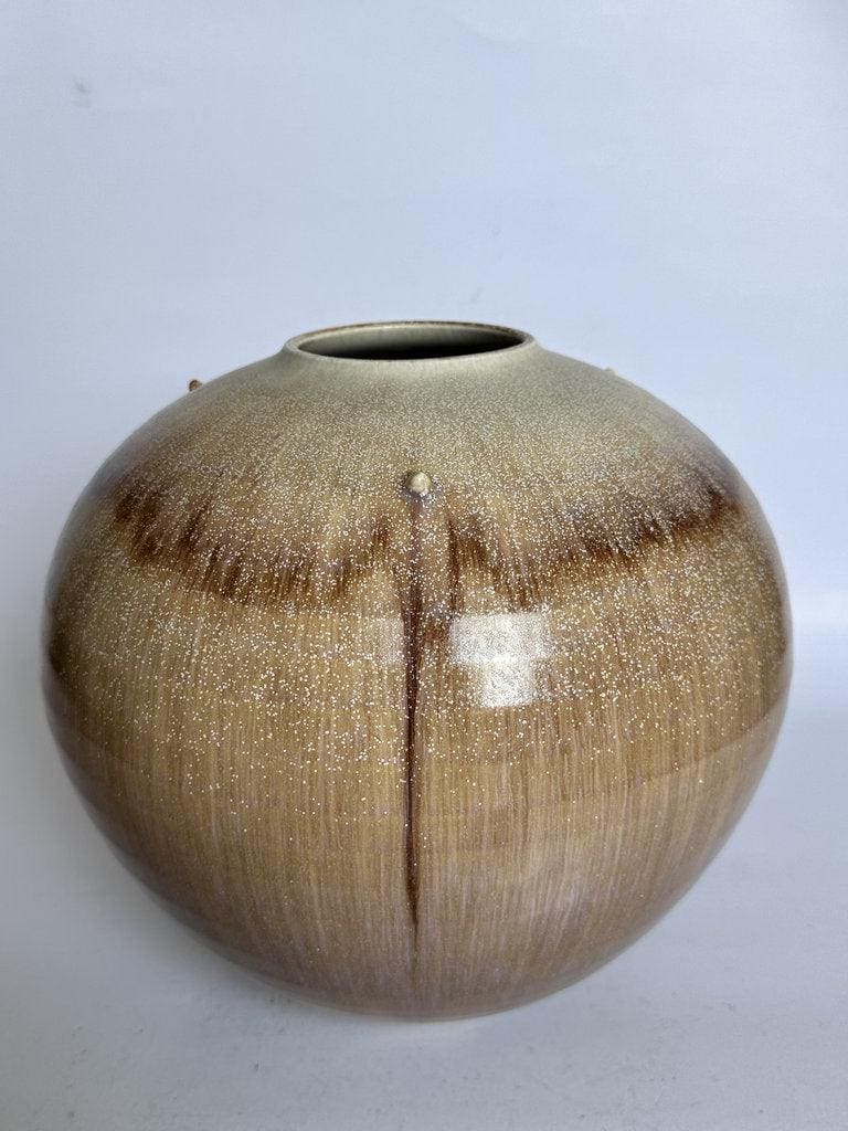 Antique Japanese Moon Vase - Etsy