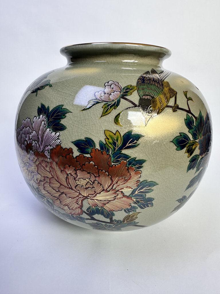 Kutani Japanese Bird Vase - Etsy