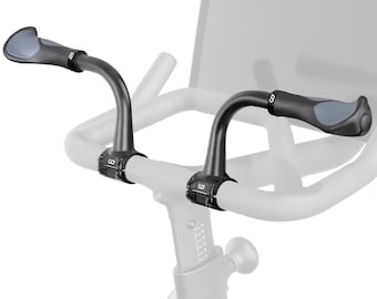 CD 1 Pair of Handlebar Extenders for Indoor Exercise Bike Extension for Peloton Compatible with Bicycle Handlebar with Handlebar Grips