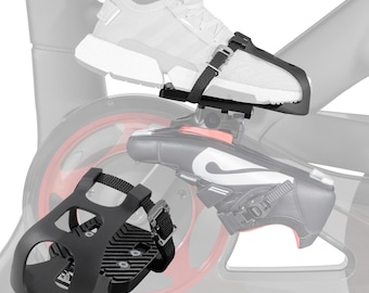 CyclingDeal Toe Cages - Compatible with Peloton Bike & Bike+ Pedals - Convert Peloton Pedals to Dual Function Pedals - Ride with Sneakers